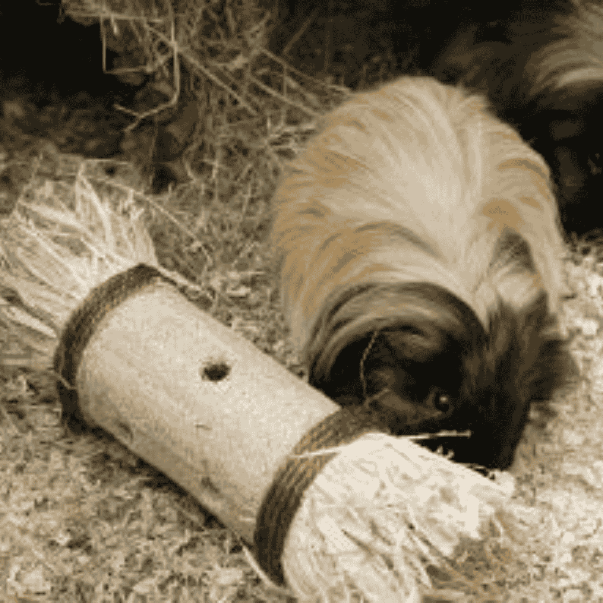 Loof Toss 'n' Treat Roller for Guinea Pigs