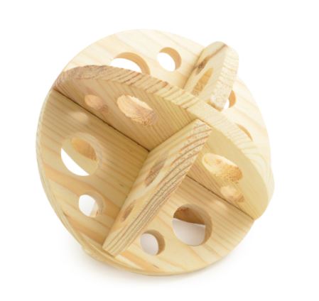 wooden roll 'n' chew
