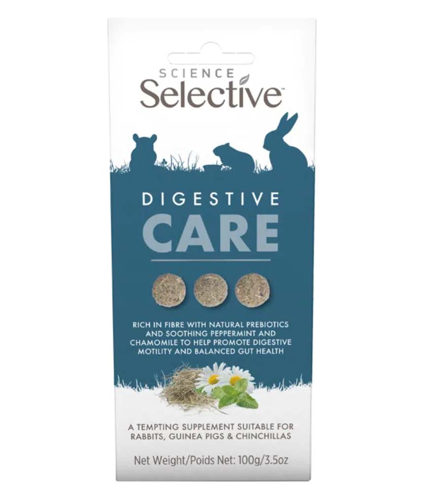 Science Selective Digestive Care supplement packaging for small animals on a white background
