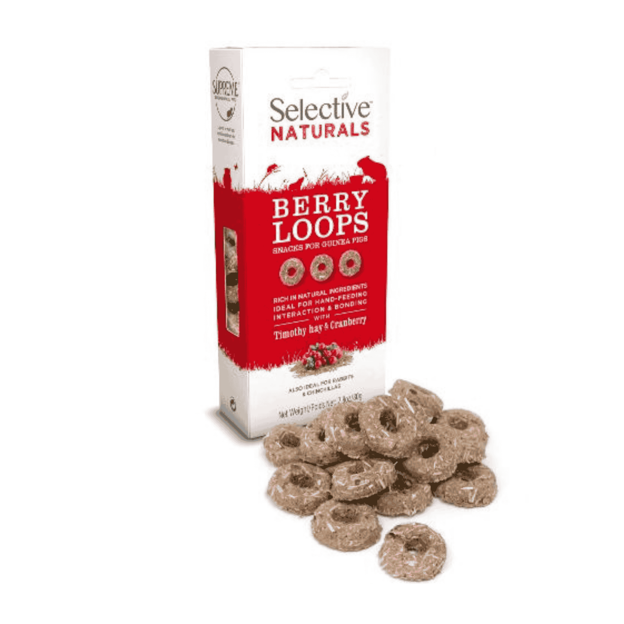 Selective Naturals Berry Loops Timothy Hay & Cranberry
