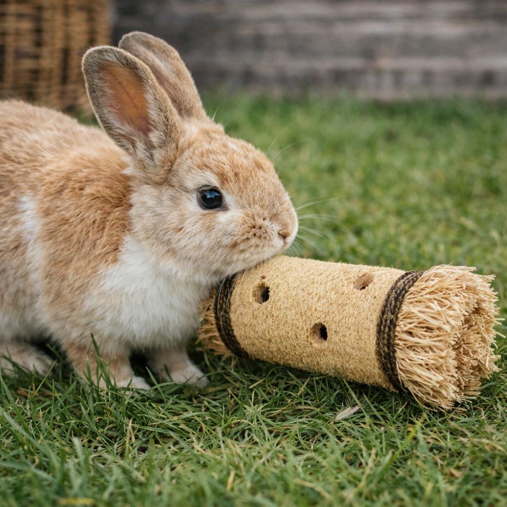 Loofa Toss 'n' Treat Roller - Twigs & Burrows