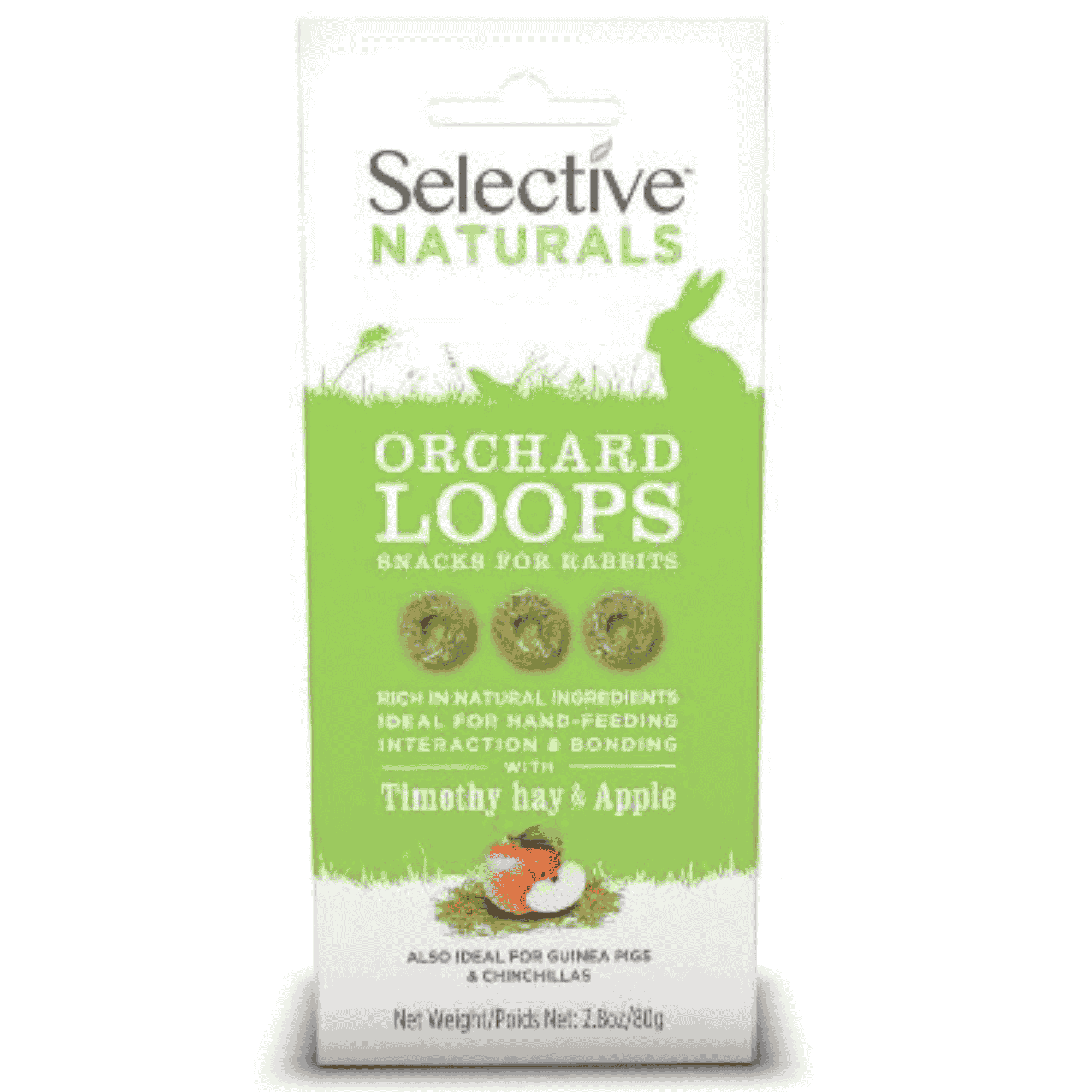 Selective Naturals Orchard Loops with Timothy Hay & Apple - Twigs & Burrows