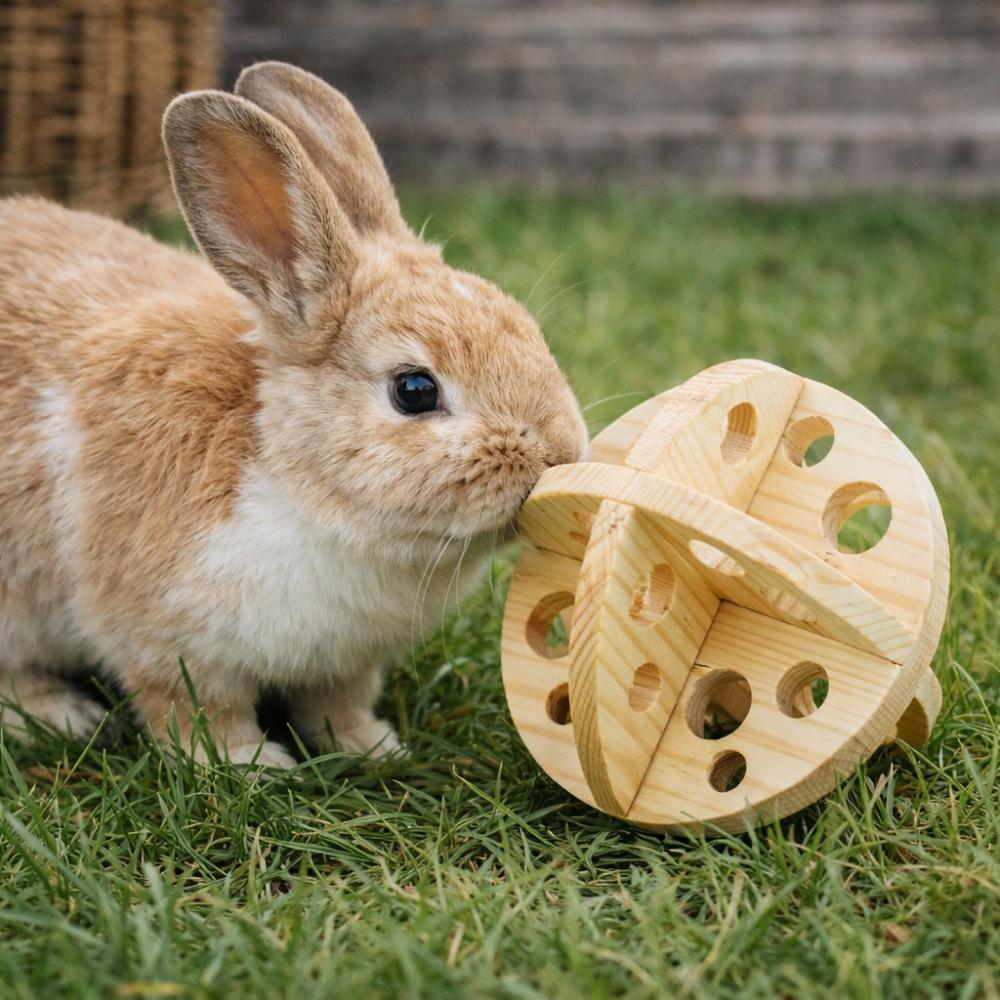 Wooden Roll 'n' Chew - Twigs & Burrows